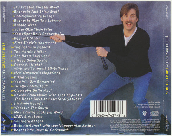 Jeff Foxworthy - Greatest Bits (CD) - Discogs image 2