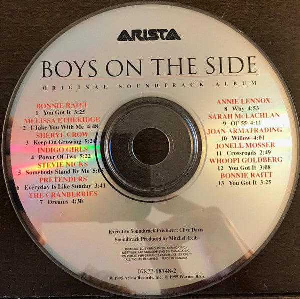 Various - Boys On The Side (Original Soundtrack Album) (CD) - Discogs image 4
