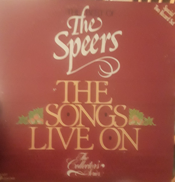 Speer Family, The - The Best Of The Speers - The Songs Live On (2xLP)