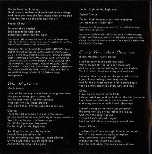 Garth Brooks - The Chase (CD) - Discogs image 7