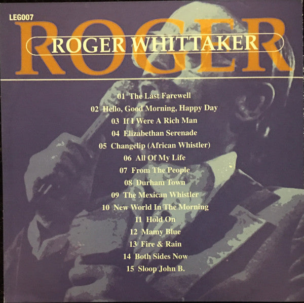 Roger Whittaker - The Last Farewell... Live (CD) - Discogs image 4
