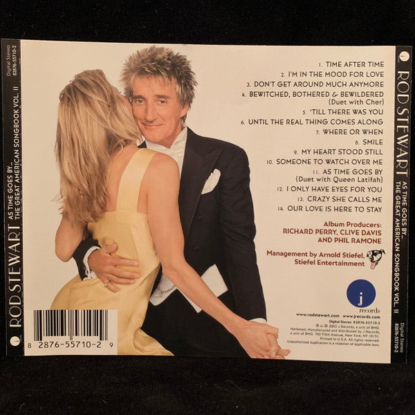 Rod Stewart - As Time Goes By... The Great American Songbook Vol. II (CD) - Discogs image 2