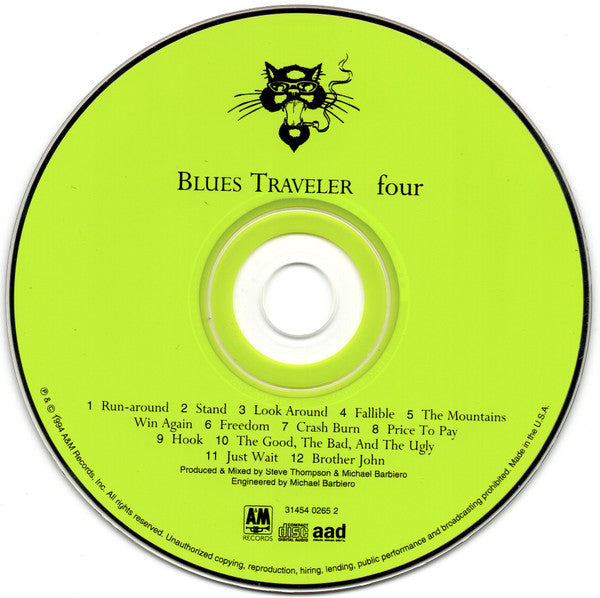 Blues Traveler - Four (CD) - Discogs image 5