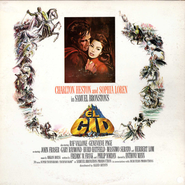 Miklós Rózsa Conducting Symphonie-Orchester Graunke - El Cid (LP) - Discogs image 4