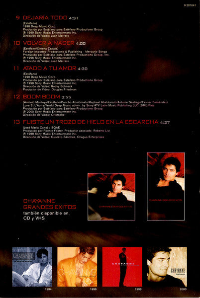 Chayanne - Grandes Exitos (DVD) - Discogs image 6
