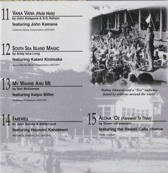 Various - Memories Of Hawaii Calls Volume II (CD) - Discogs image 5