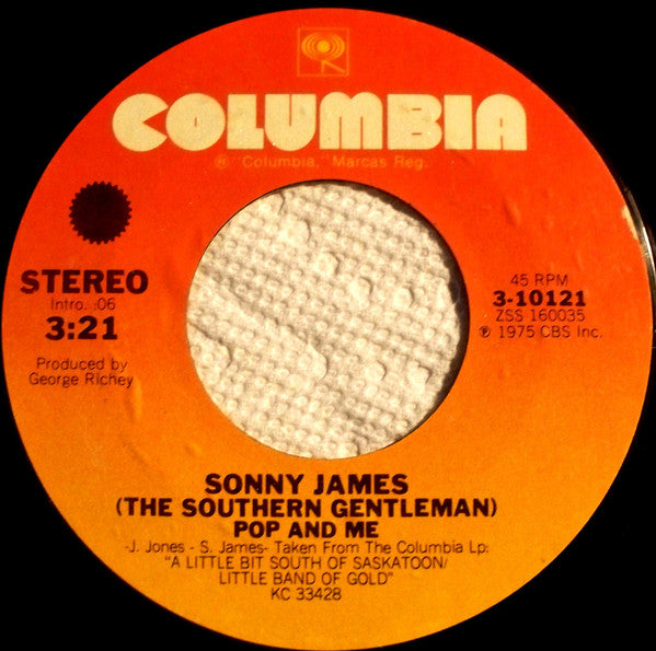 Sonny James - Little Band Of Gold (7") - Discogs image 2