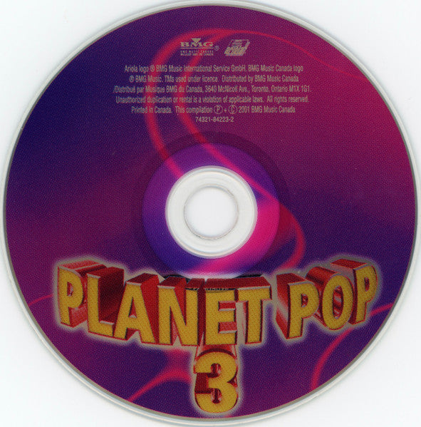 Various - Planet Pop 3 (CD) - Discogs image 3