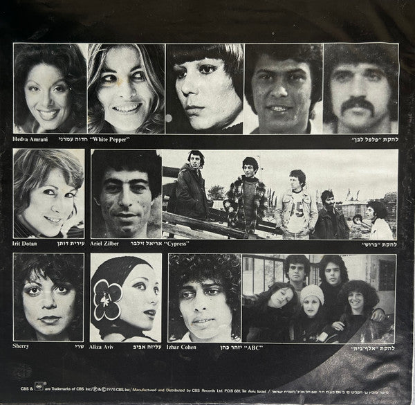 Various - פסטיבל הזמר והפזמון הישראלי תשל"ח = Israel Song Festival 1978 (LP) - Discogs image 6