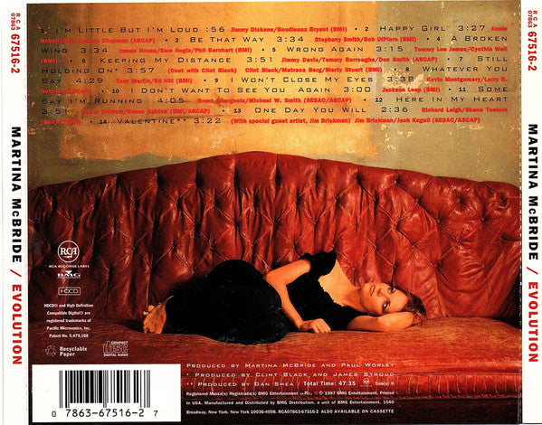 Martina McBride - Evolution (CD) - Discogs image 2