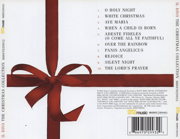 Il Divo - The Christmas Collection (CD) - Discogs image 2