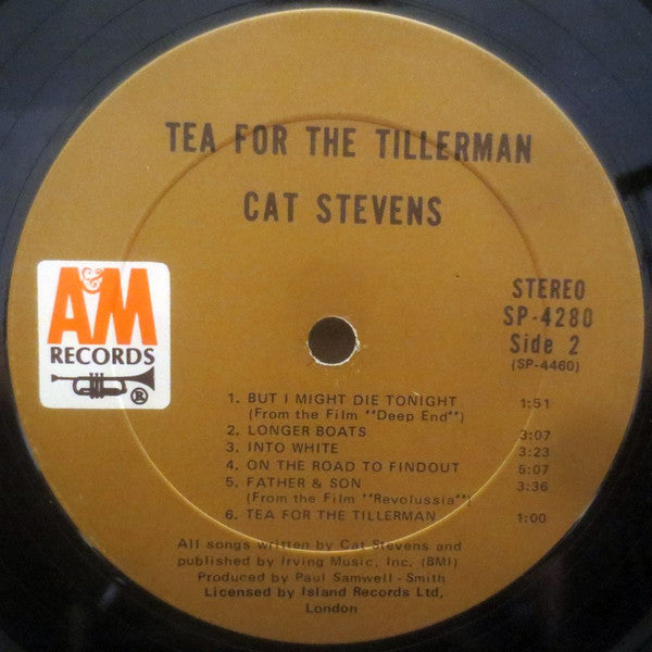 Cat Stevens - Tea For The Tillerman (LP) - Discogs image 4