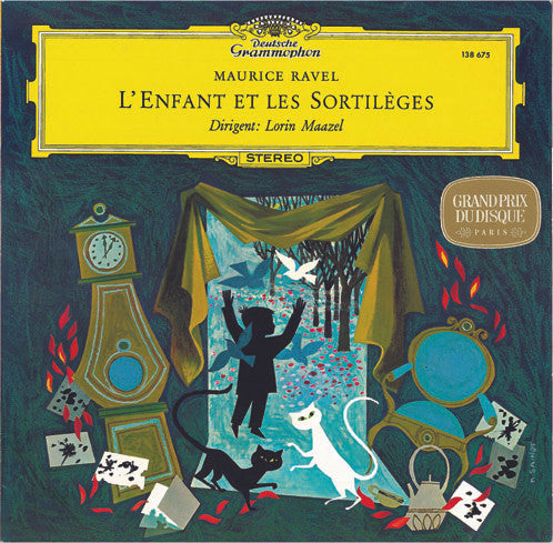 Maurice Ravel – Lorin Maazel - L’Enfant Et Les Sortilèges (LP)