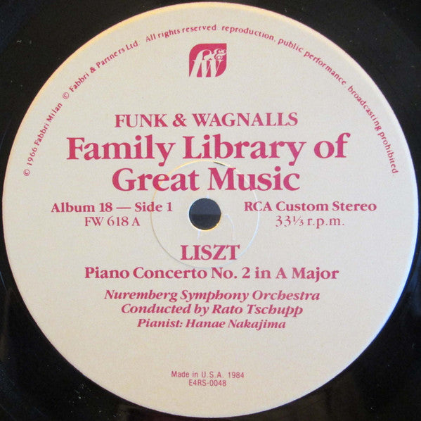Franz Liszt - Piano Concerto No. 2, Hungarian Rhapsody No. 6, Hungarian Fantasy For Piano & Orchestra. (LP) - Discogs image 5
