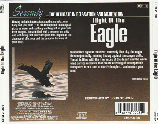 John St. John - Flight Of The Eagle (CD) - Discogs image 2