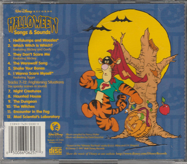 Unknown Artist - Halloween Songs & Sounds (CD) - Discogs image 2