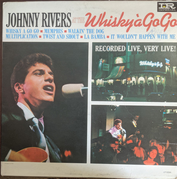 Johnny Rivers - Johnny Rivers At The Whisky À Go-Go (LP)