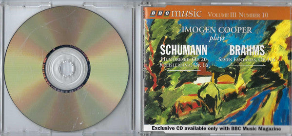 Robert Schumann / Johannes Brahms, Imogen Cooper - Imogen Cooper Plays Schumann & Brahms (CD) - Discogs image 4