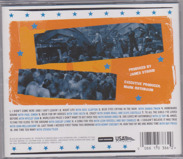 Willie Nelson & Guests - Live And Kickin' (CD) - Discogs image 2