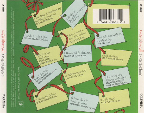 Rosie O'Donnell - A Rosie Christmas (CD) - Discogs image 2