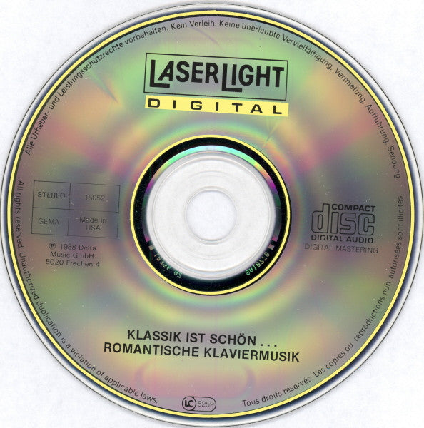 Various - Romantic Piano Music (CD) - Discogs image 2