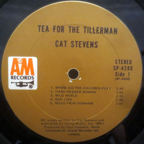 Cat Stevens - Tea For The Tillerman (LP) - Discogs image 3