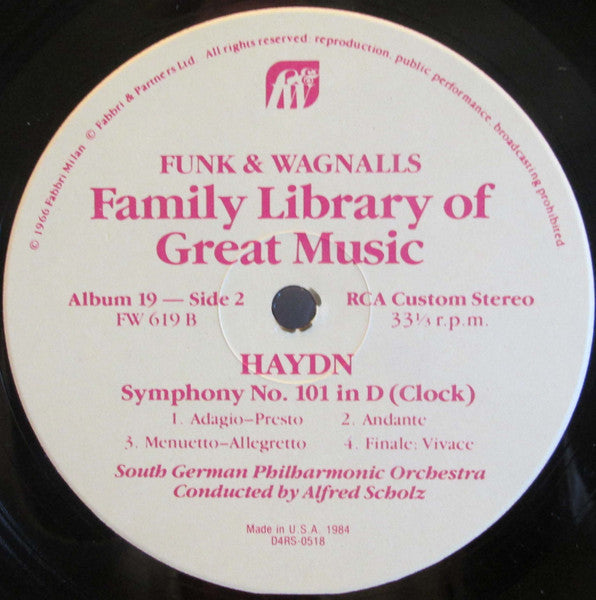 Joseph Haydn - Symphony No. 94 (Surprise), Symphony No. 101 (Clock) (LP) - Discogs image 5