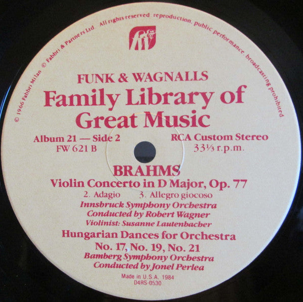 Johannes Brahms - Violin Concerto / Hungarian Dances (LP) - Discogs image 5