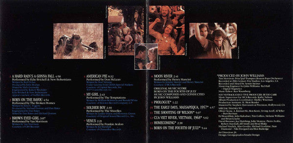Various - Born On The Fourth Of July (Motion Picture Soundtrack Album) (CD) - Discogs image 4