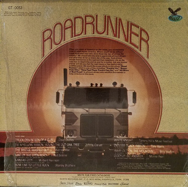 Various - Roadrunner (LP) - Discogs image 2