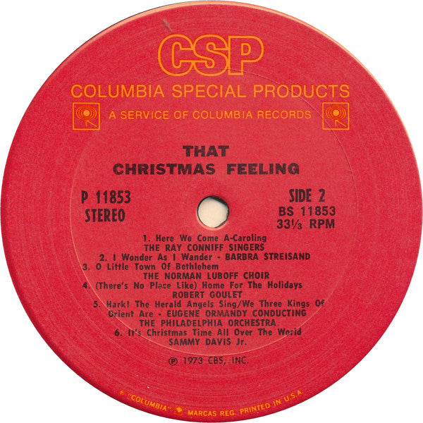 Various - That Christmas Feeling (LP) - Discogs image 4
