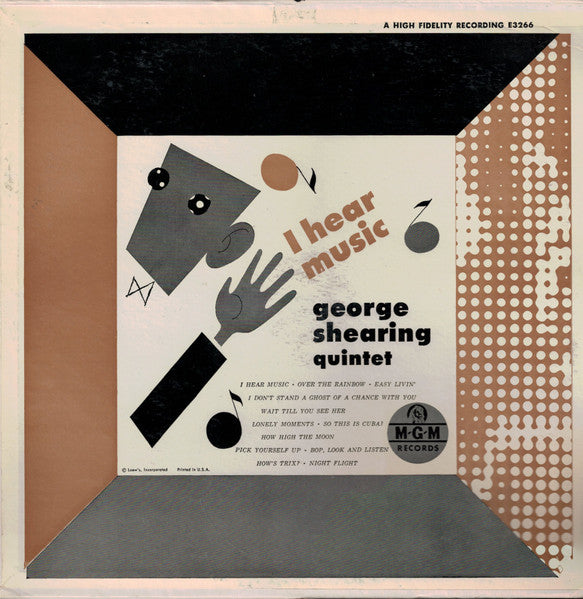 George Shearing Quintet, The - I Hear Music (LP)