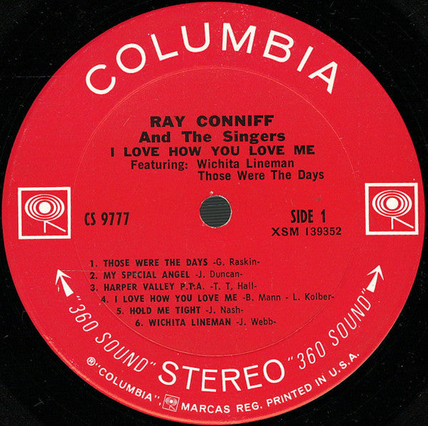 Ray Conniff And The Singers - I Love How You Love Me (LP) - Discogs image 3