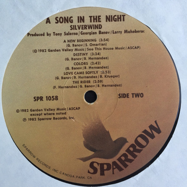 Silverwind - A Song In The Night (LP) - Discogs image 4