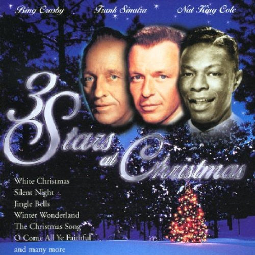 Bing Crosby, Frank Sinatra, Nat King Cole - 3 Stars At Christmas (CD)