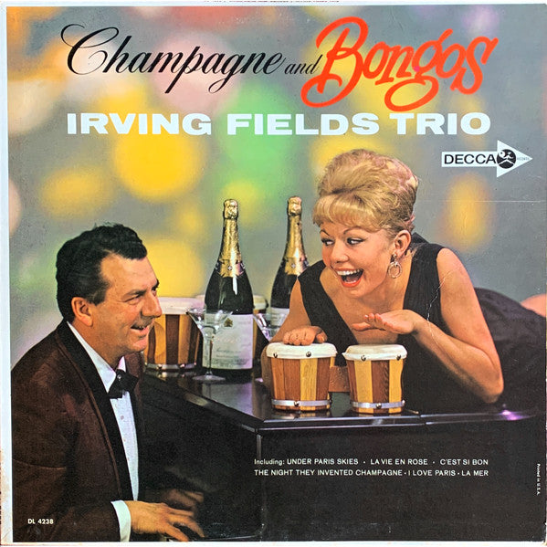 Irving Fields Trio - Champagne And Bongos (LP)