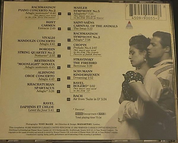 Various - Sensual Classics (CD) - Discogs image 3