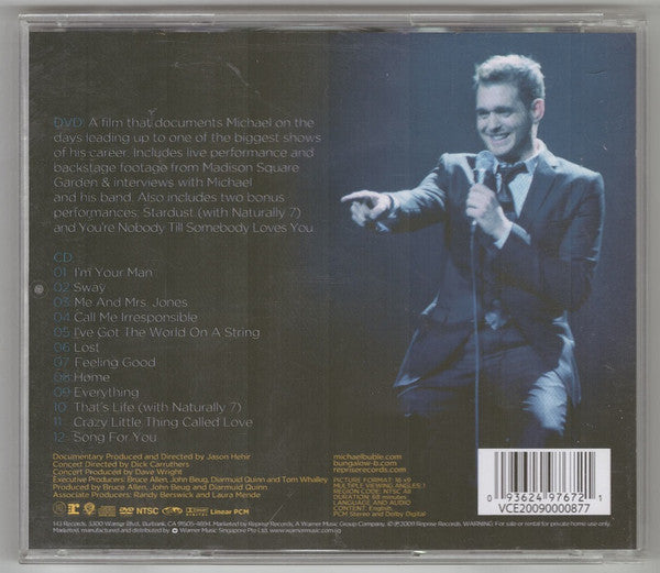 Michael Bublé - Meets Madison Square Garden (CD) - Discogs image 2