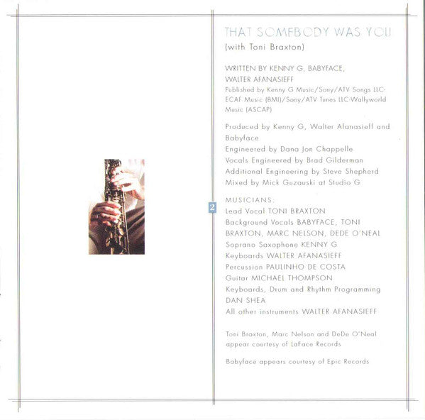 Kenny G (2) - The Moment (CD) - Discogs image 6