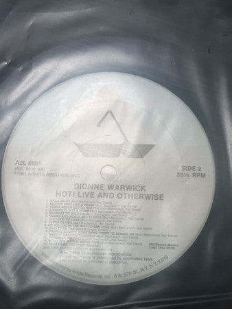 Dionne Warwick - Hot! Live And Otherwise (2xLP) - Discogs image 5