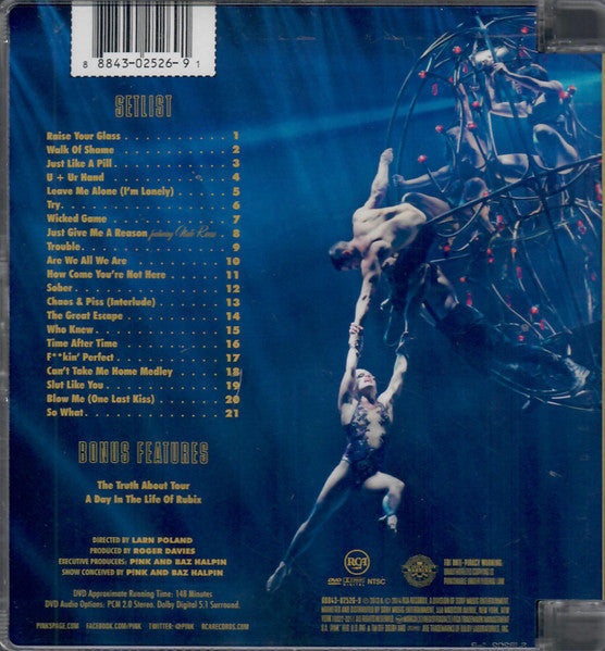 P!NK - The Truth About Love Tour: Live From Melbourne (DVD) - Discogs image 2