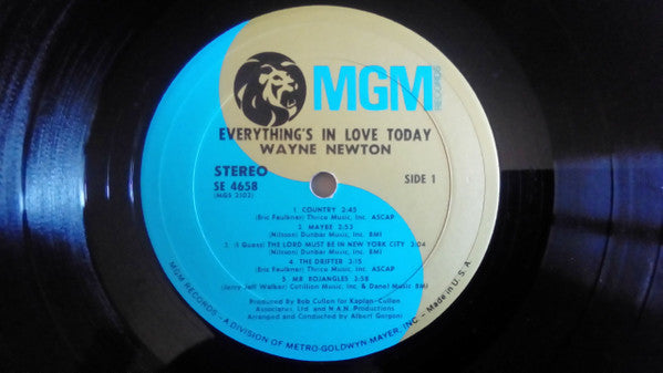 Wayne Newton - Everything's In Love Today (LP) - Discogs image 3