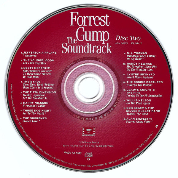 Various - Forrest Gump (The Soundtrack) (2xCD) - Discogs image 5