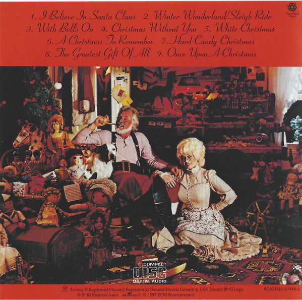 Kenny Rogers & Dolly Parton - Once Upon A Christmas (CD) - Discogs image 5
