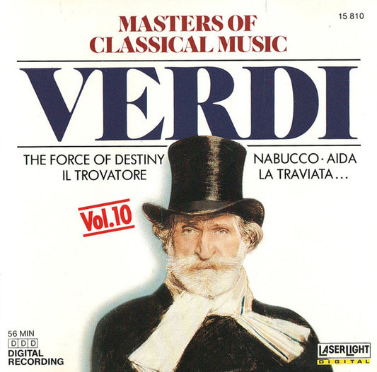 Giuseppe Verdi - Masters Of Classical Music, Vol.10: Verdi (CD)