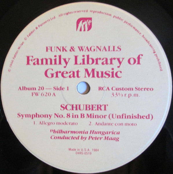 Franz Schubert - The Unfinished Symphony. Symphony No. 5 (LP) - Discogs image 4