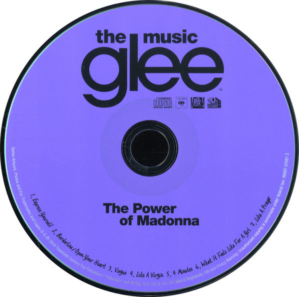 Glee Cast - Glee: The Music, The Power Of Madonna (CD) - Discogs image 4