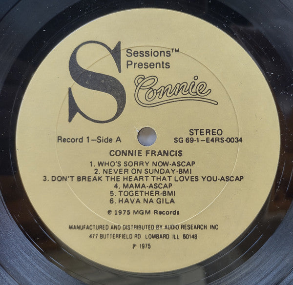 Connie Francis - Connie (2xLP) - Discogs image 3