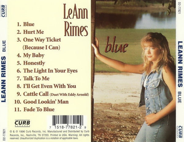 LeAnn Rimes - Blue (CD) - Discogs image 2