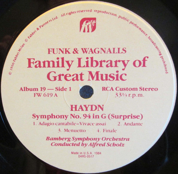 Joseph Haydn - Symphony No. 94 (Surprise), Symphony No. 101 (Clock) (LP) - Discogs image 4
